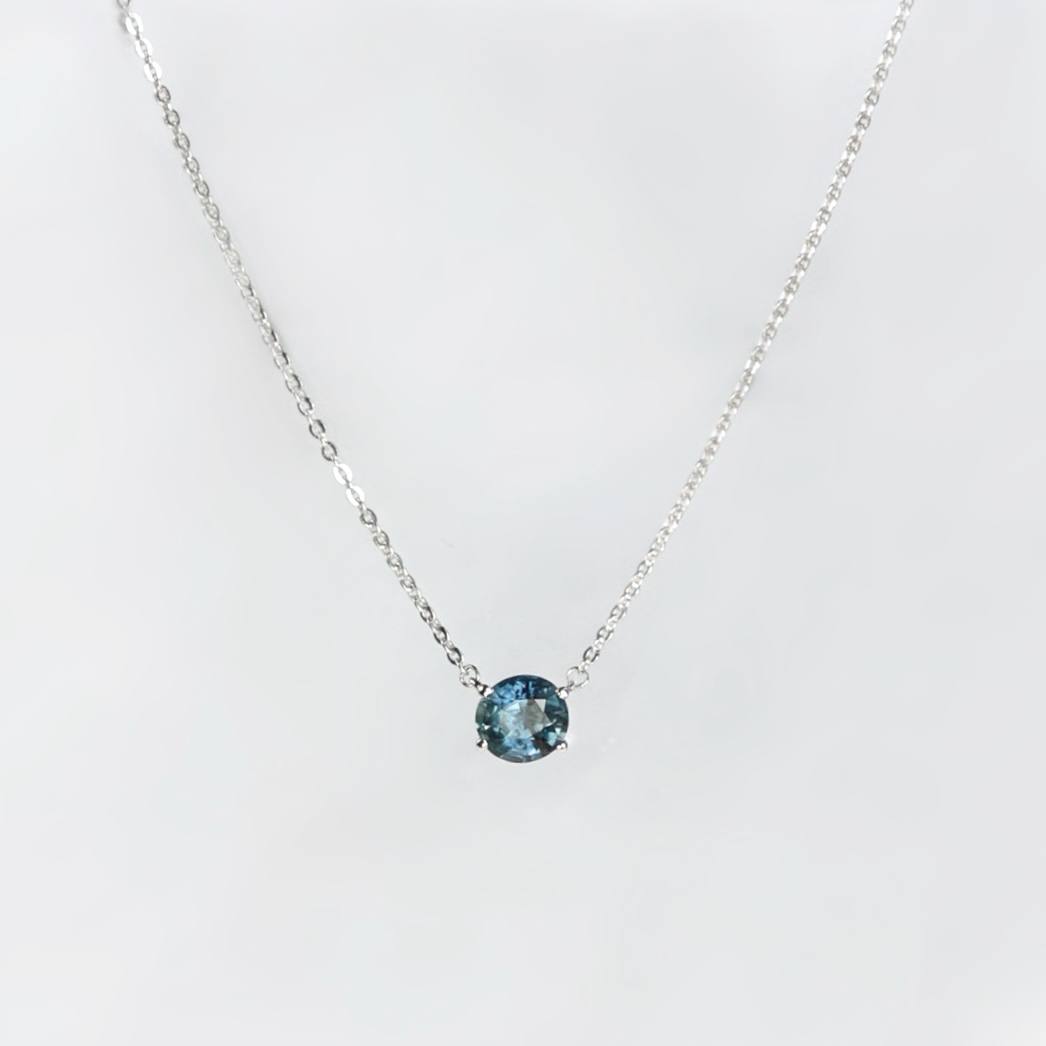 Elegant Sapphire Pendant
