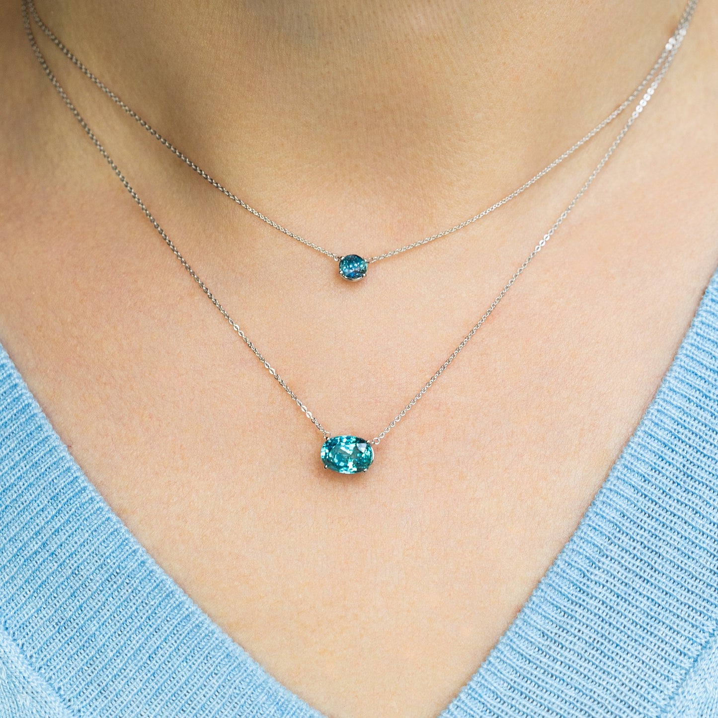 Natural Zircon Pendant