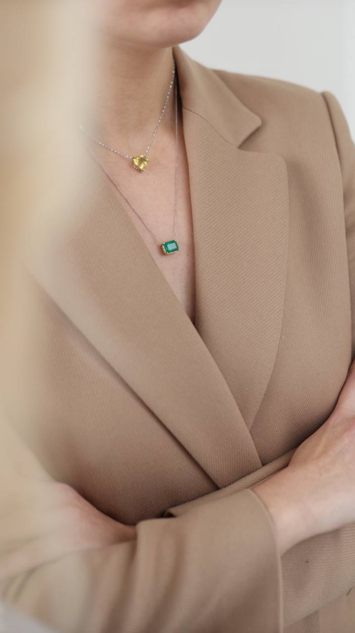 Signature Emerald Pendant