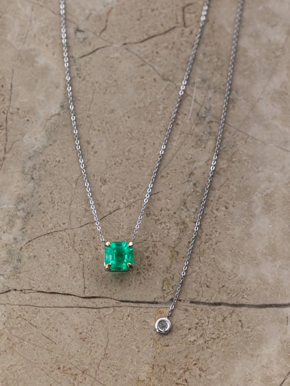 Signature Emerald Pendant