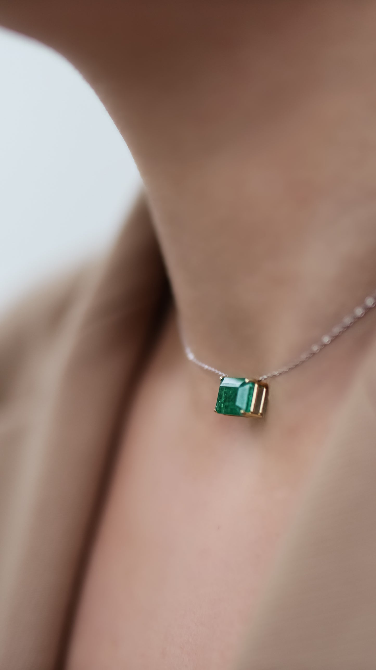 Signature Emerald Pendant