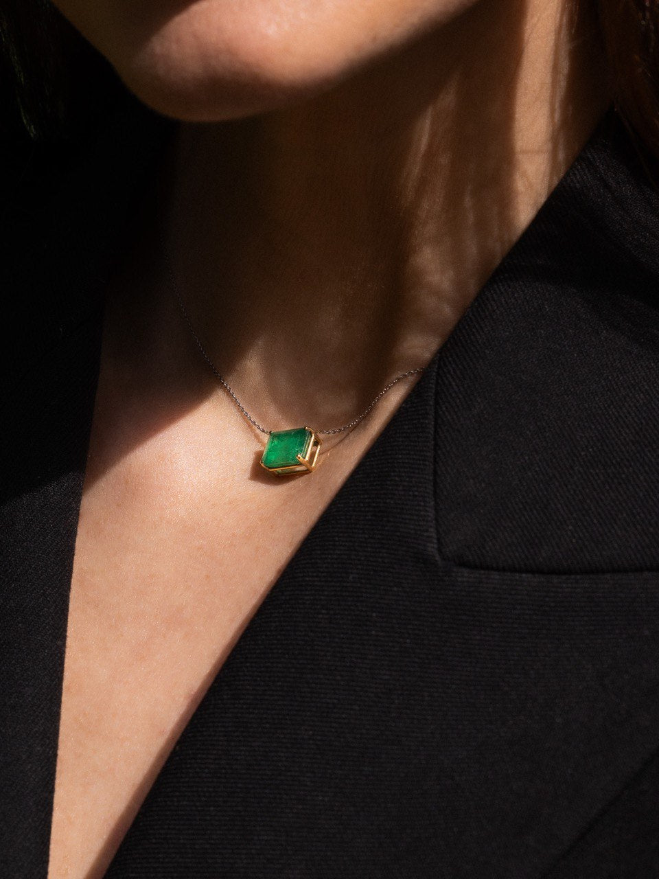 Signature Emerald Pendant