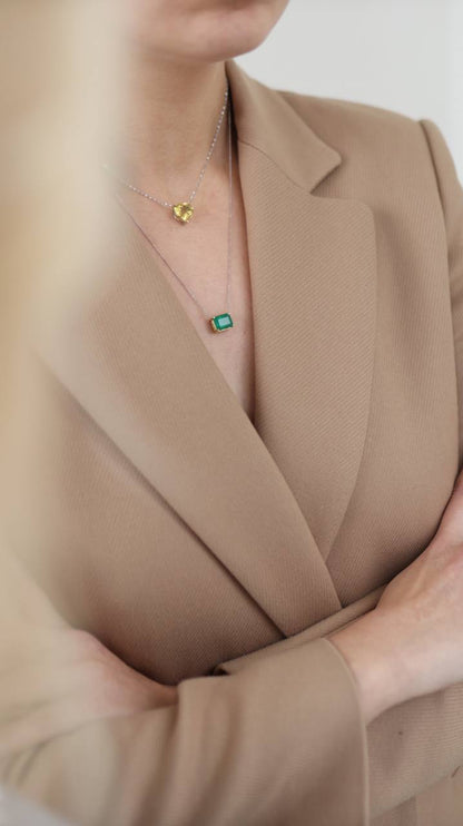 Signature Emerald Pendant