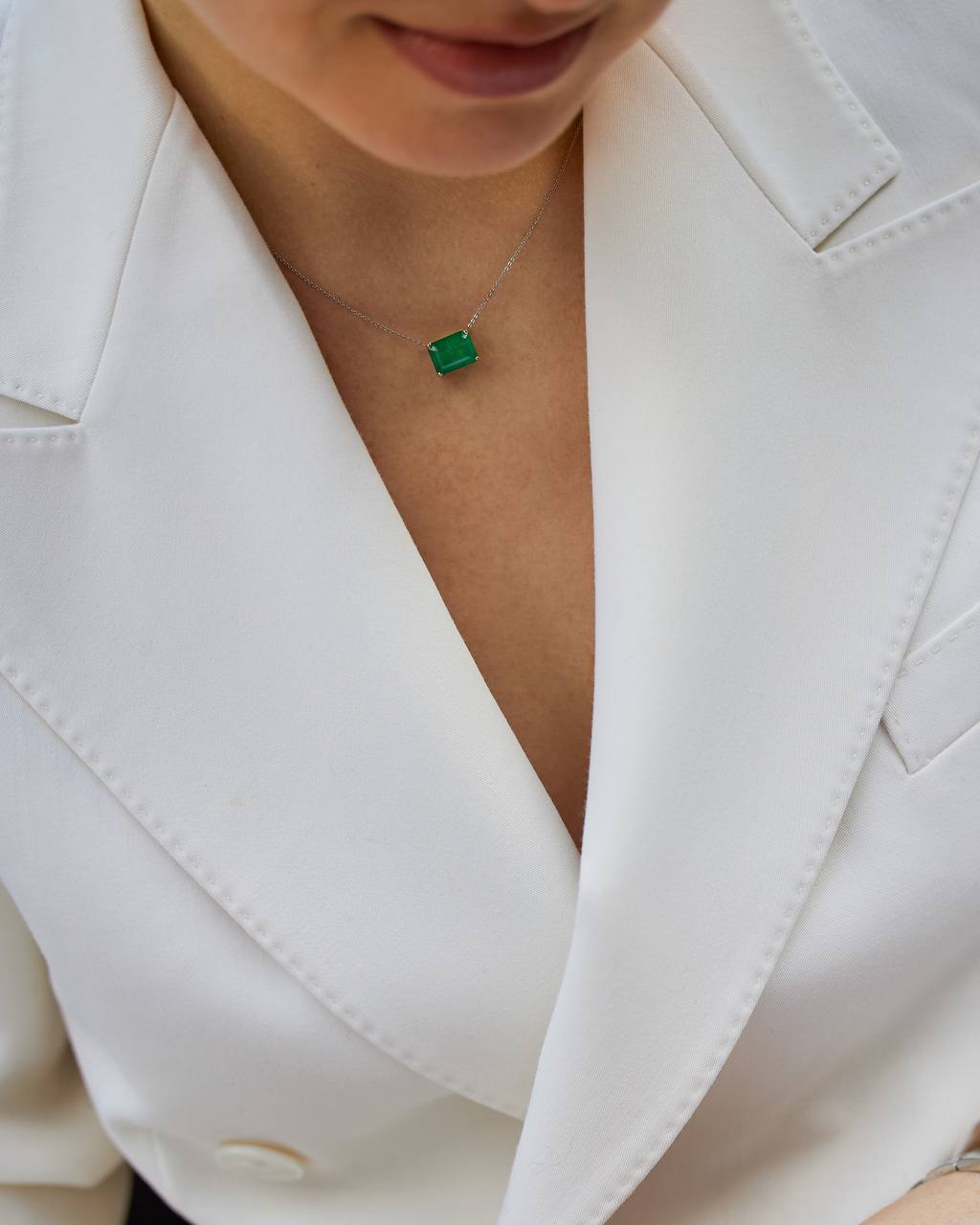 Signature Emerald Pendant