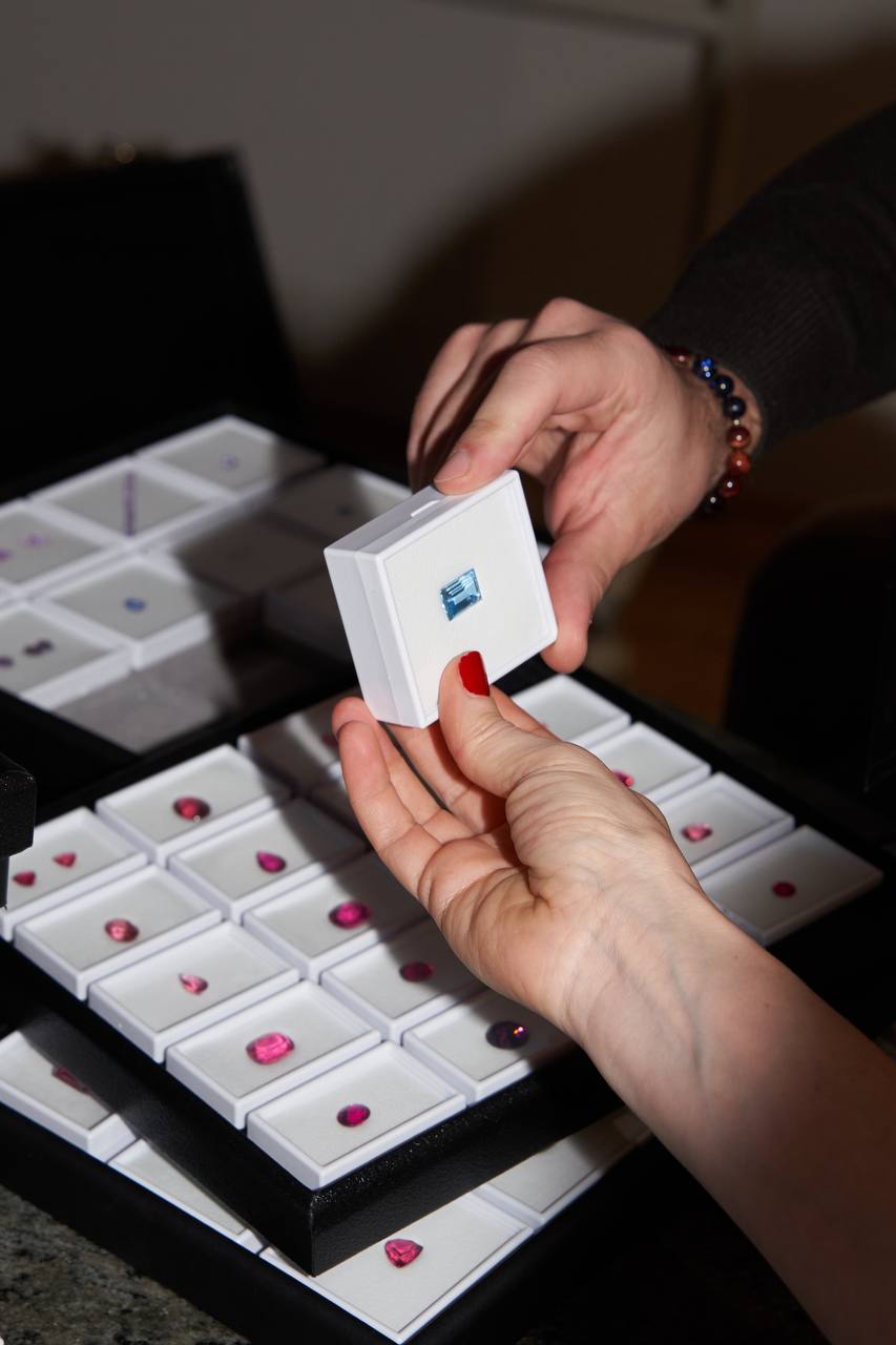 a box of jewelry 